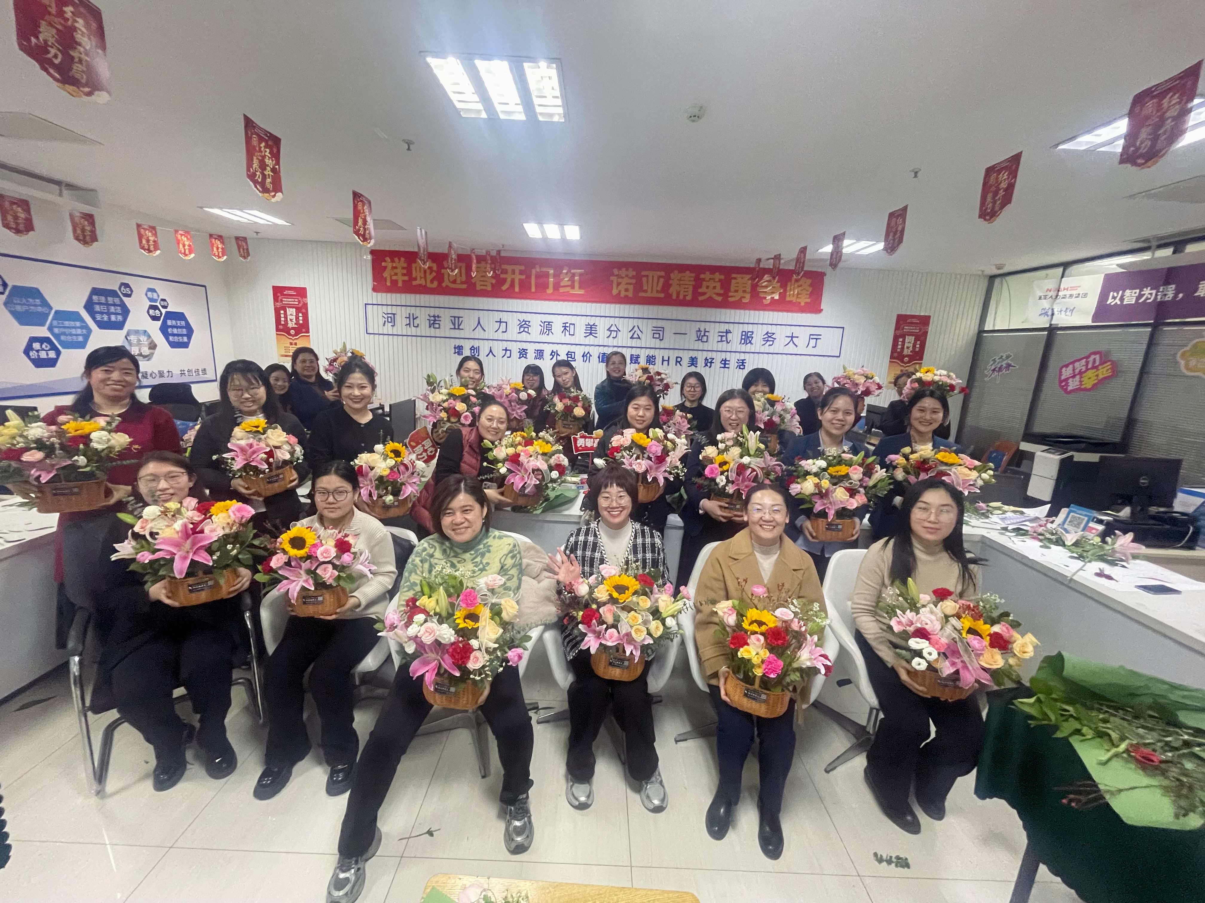婦女節(jié)插花活動，綻放女性芳華